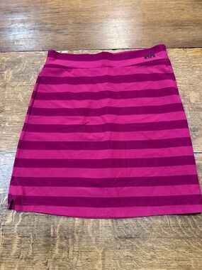Helly Hansen Fuchsia Striped Mini Skirt sz small